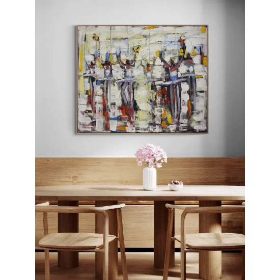 Zarafetin Adımları Yağlı Boya Tablosu