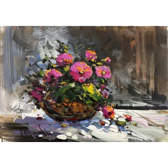 Spring of the Brush Oil Painting