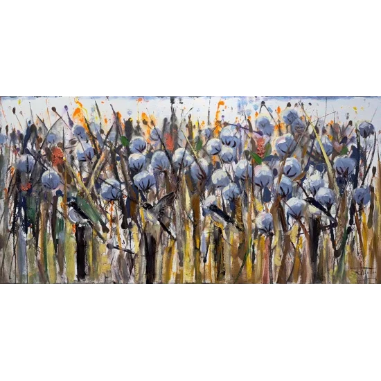 Fırçanın Baharı Yağlı Boya Tablosu