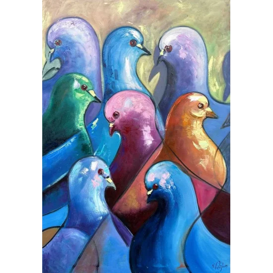 Furuit DoveYağlı Boya Tablosu