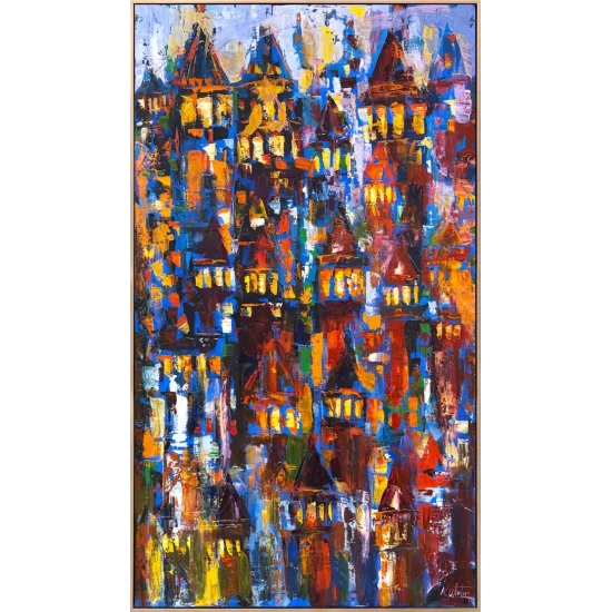 Galatas Colors Oil Painting