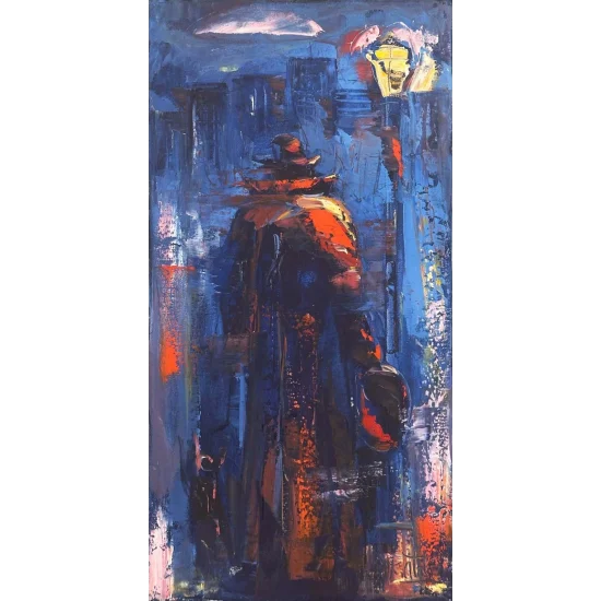 Loneliness of the Night Oil Painting