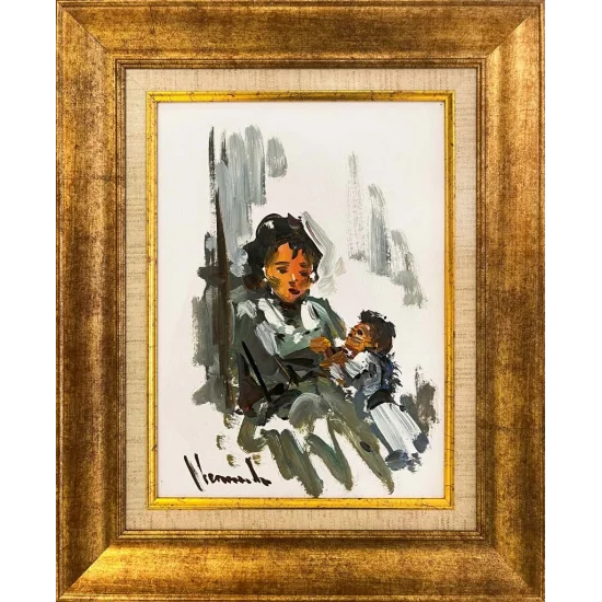 Past and Future Oil Painting