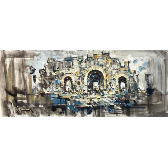 In the Traces of the Past Oil Painting