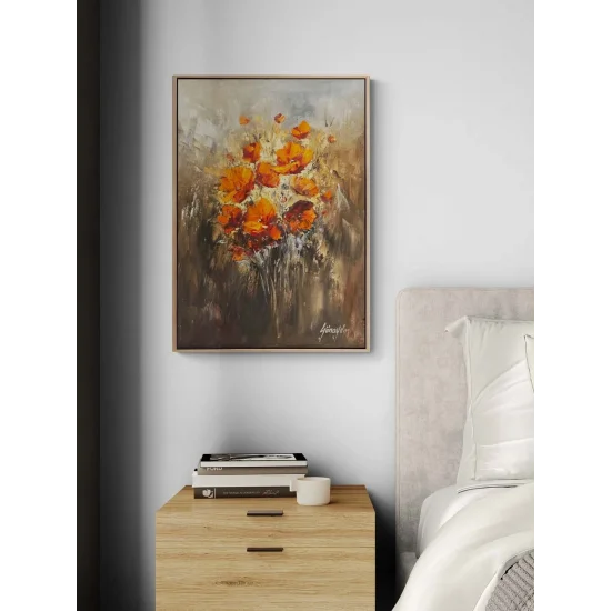 Poppy Symphony Oil Painting