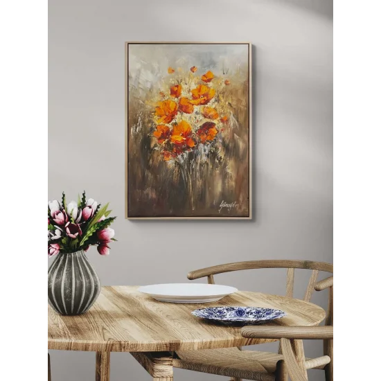 Poppy Symphony Oil Painting