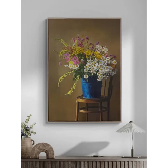 Gizli Bahçe Hediyesi Yağlı Boya Tablosu