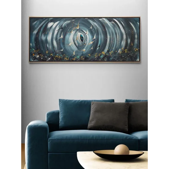 Gizli Göz Yağlı Boya Tablosu