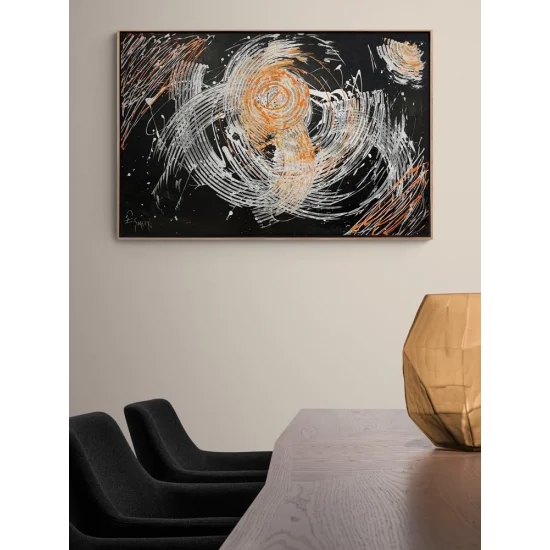 Gizli Yollar Yağlı Boya Tablosu