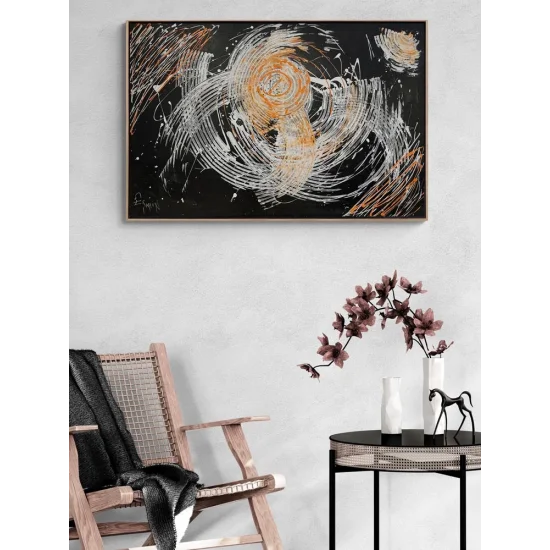 Gizli Yollar Yağlı Boya Tablosu