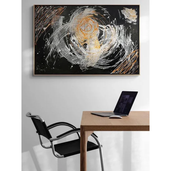 Gizli Yollar Yağlı Boya Tablosu