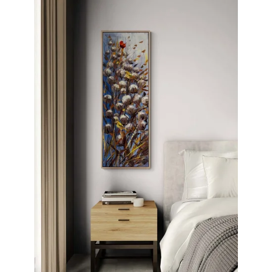 Göğe Bakan Beyazlar Yağlı Boya Tablosu