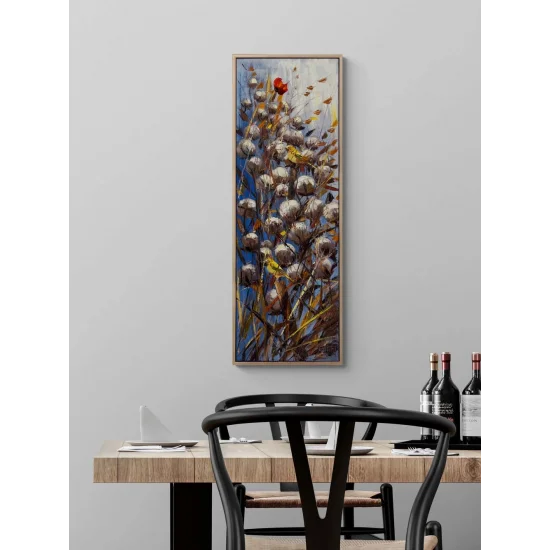 Göğe Bakan Beyazlar Yağlı Boya Tablosu