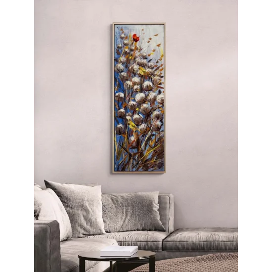 Göğe Bakan Beyazlar Yağlı Boya Tablosu