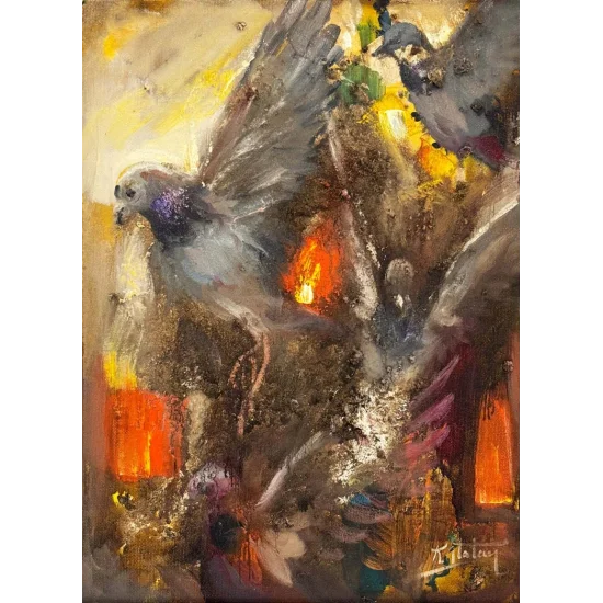 Released to the Sky Oil Painting