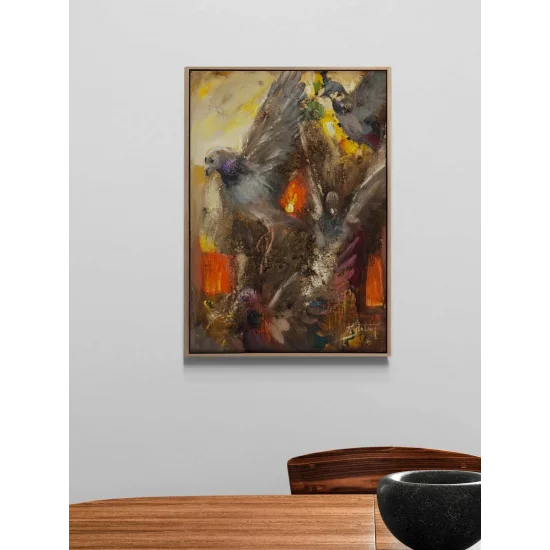 Released to the Sky Oil Painting