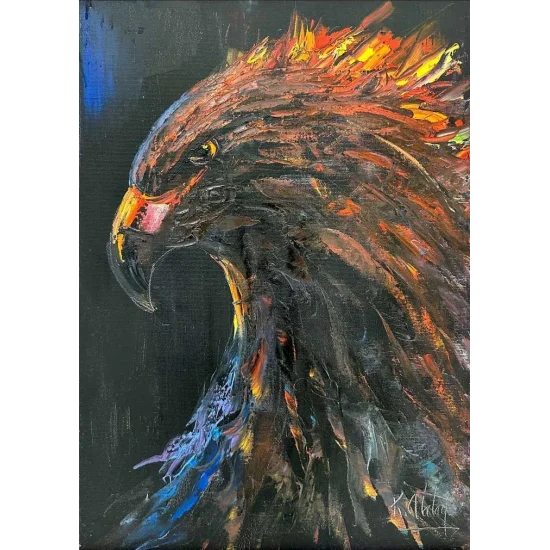 Eagle of The Sky Oil Painting