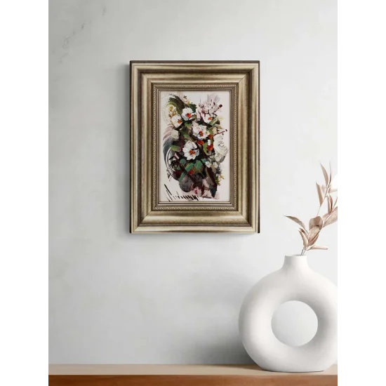 Gölgede Filizler Yağlı Boya Tablosu