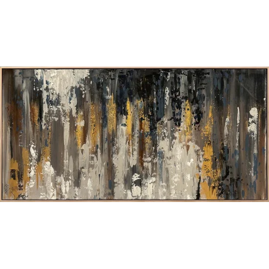 Grinin Altın Yansıması Yağlı Boya Tablosu