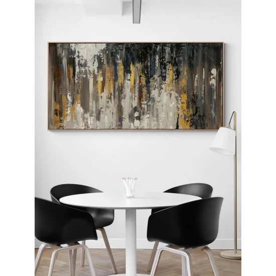 Grinin Altın Yansıması Yağlı Boya Tablosu