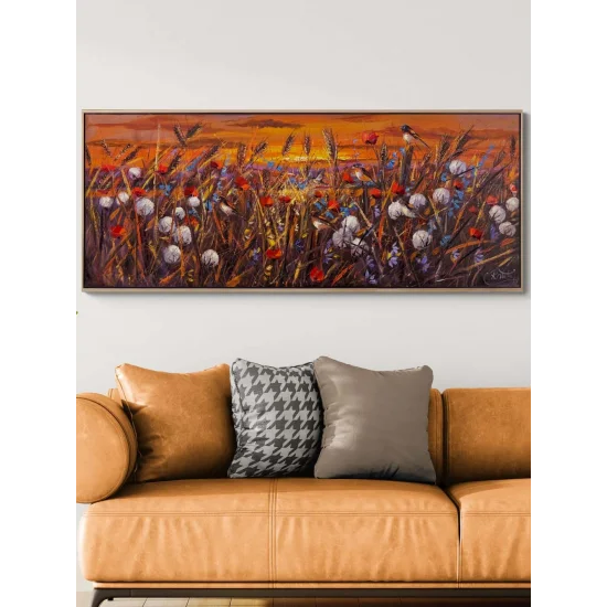 Whispers at Sunset Oil Painting