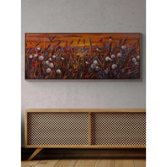 Whispers at Sunset Oil Painting