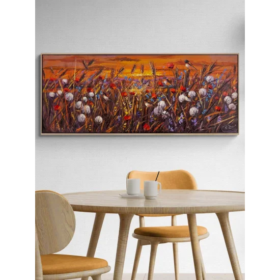 Whispers at Sunset Oil Painting