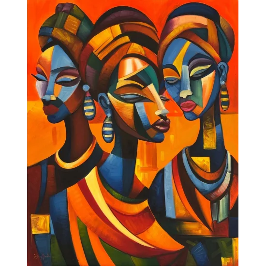 Daughters of the Sun Oil Painting