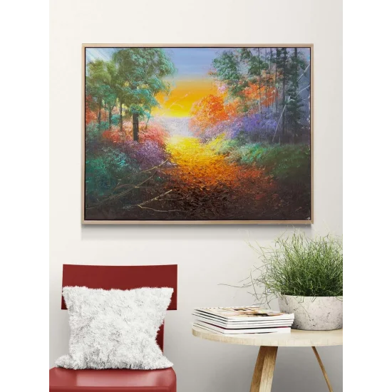 Güneşli Sessizlik Yağlı Boya Tablosu