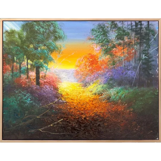 Güneşli Sessizlik Yağlı Boya Tablosu