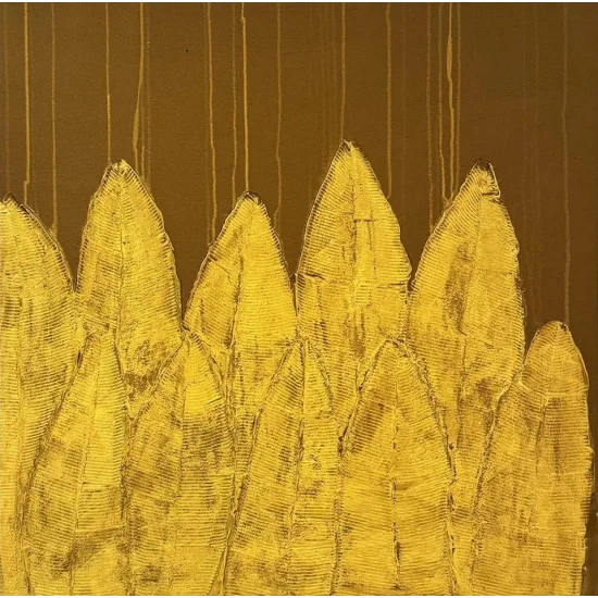 Güz Yaprakları Yağlı Boya Tablosu