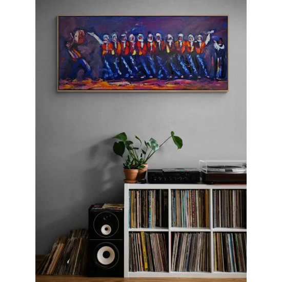 Halay Yağlı Boya Tablosu