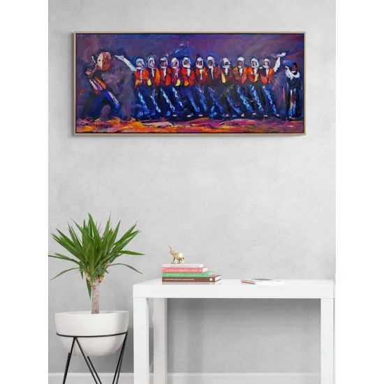 Halay Yağlı Boya Tablosu