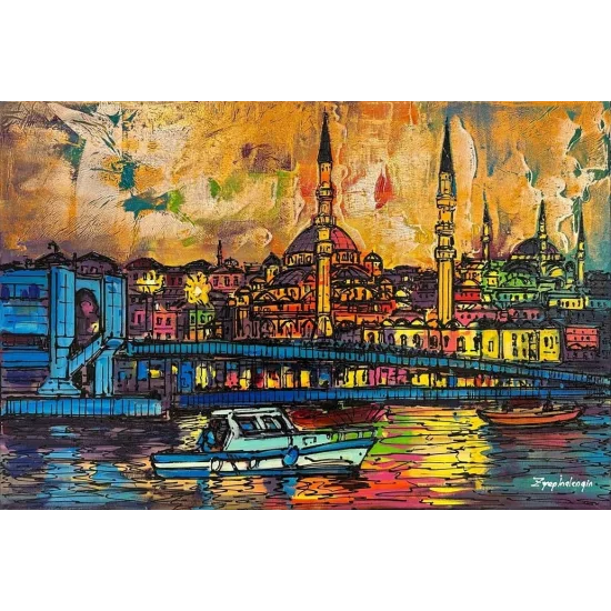 Haliç Yağlı Boya Tablosu