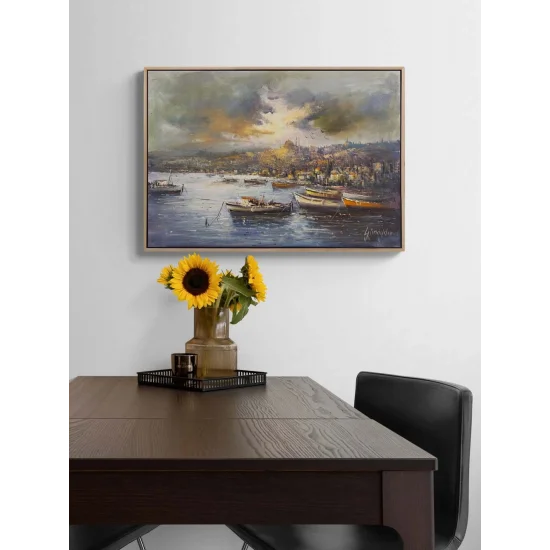 Haliç’e Doğru Yağlı Boya Tablosu