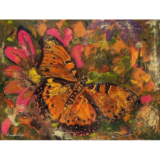 The Fluttering of the Wings of Peace Oil Painting