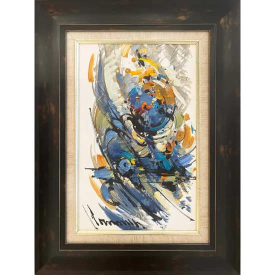 İçsel Fırtına Yağlı Boya Tablosu