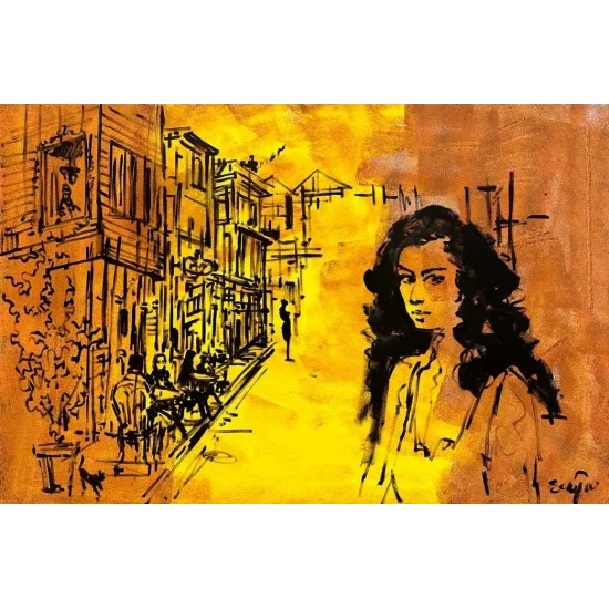 Internal Spirit Oil Painting