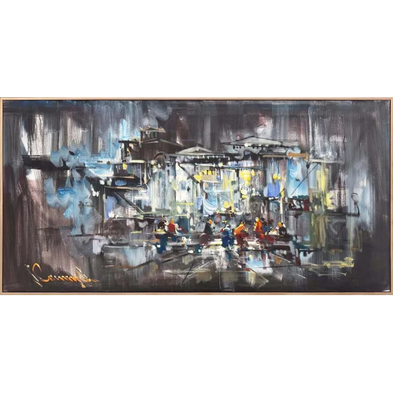 Işığın Hatırası Yağlı Boya Tablosu