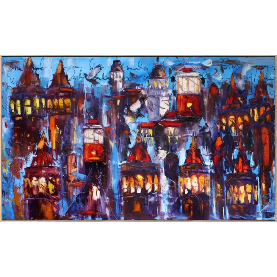 Istanbul Dream Oil Painting