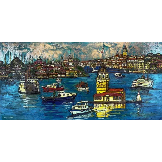 The Heart of Istanbul Oil Painting