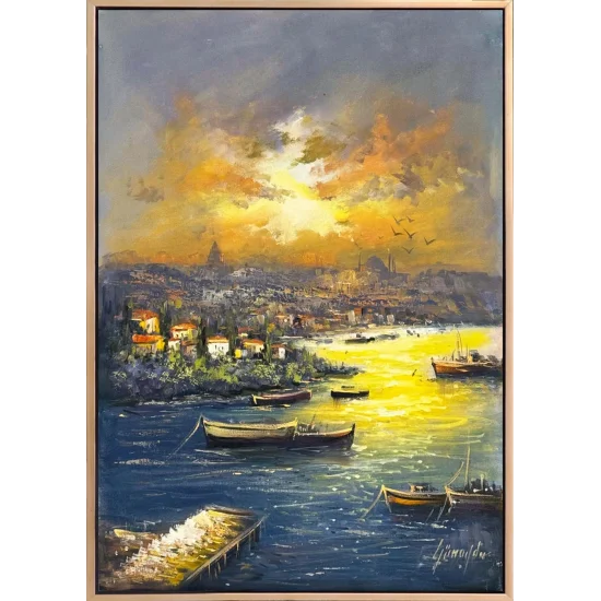 The Breath of Istanbul Oil Painting
