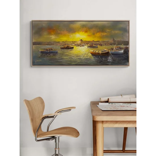 The Serene Face of Istanbul Oil Painting