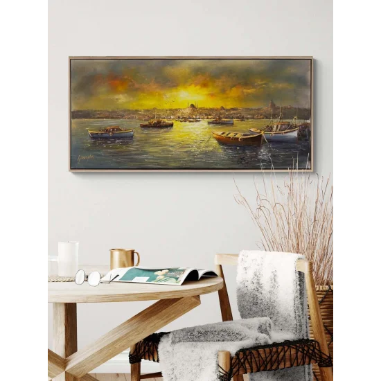 The Serene Face of Istanbul Oil Painting