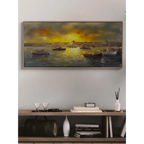 The Serene Face of Istanbul Oil Painting