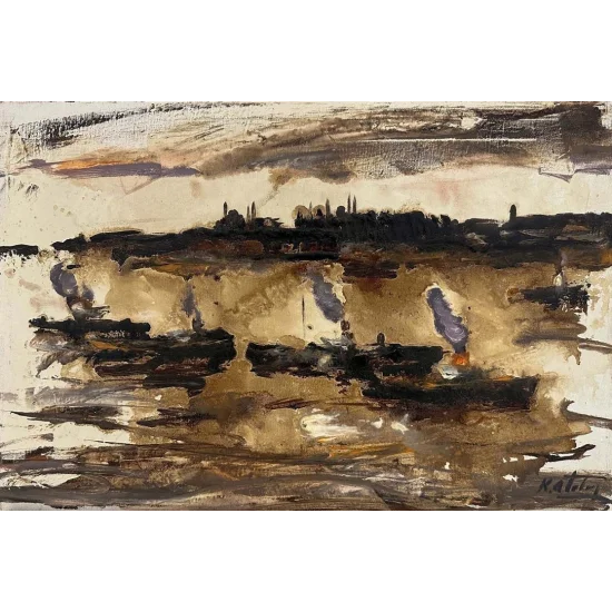 The Silence of Istanbul Oil Painting