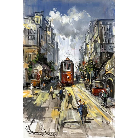 İstiklalin Renkleri Yağlı Boya Tablosu