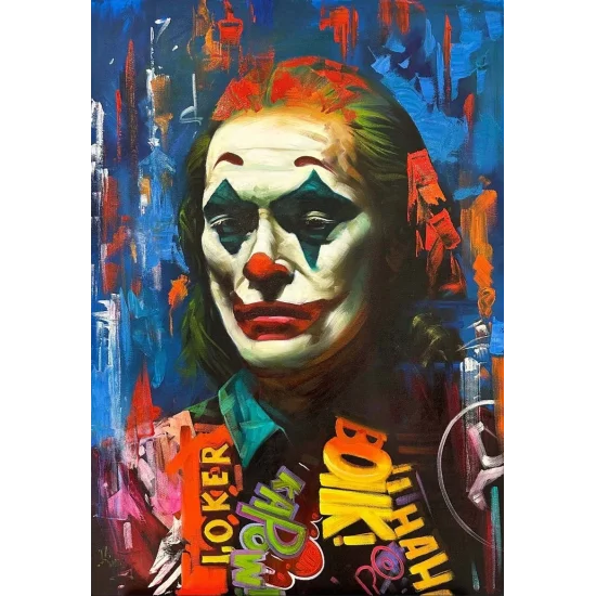 Joker’s Revenge Oil Painting
