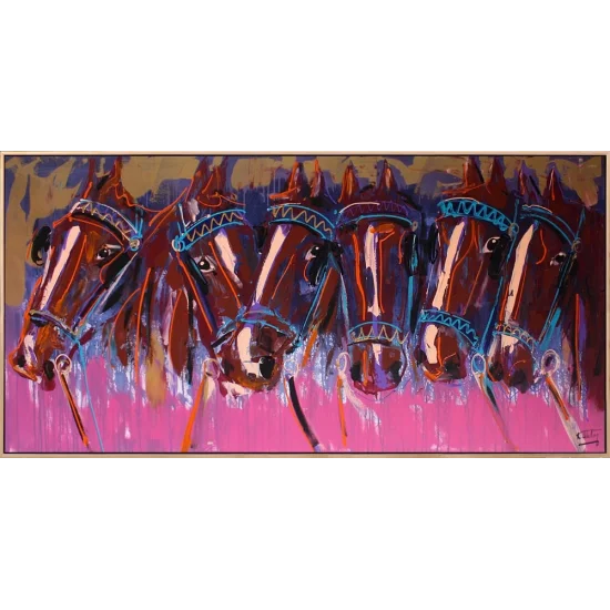 Kafadarlar Yağlı Boya Tablosu