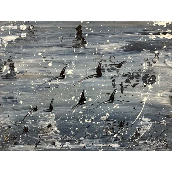 Melody of the Wings Oil Painting